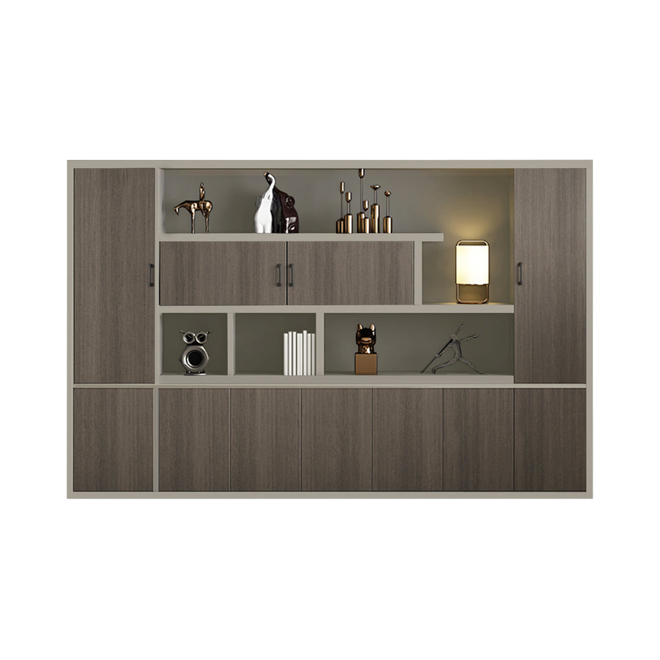 Refined Modern Executive Desk With Secure Storage And Cable Management LBZ-2175