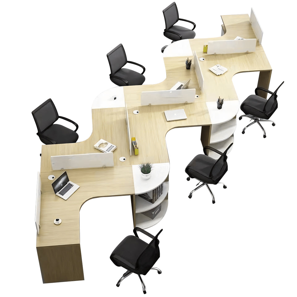 Revamp Your Office Space with Customizable Workstations and Desks! BGZ-007