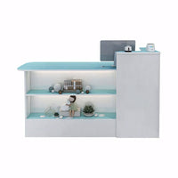 Modern  Reception Desk Retail Counter with Display Shelf JDT-104-E（East Coast）