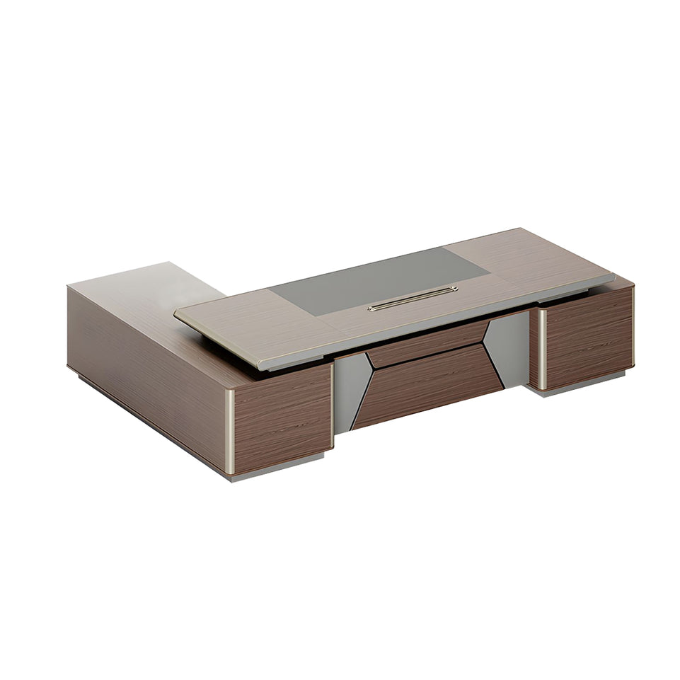 Business Boss Desk Executive Extra Large Panels Side Design LBZ-1041