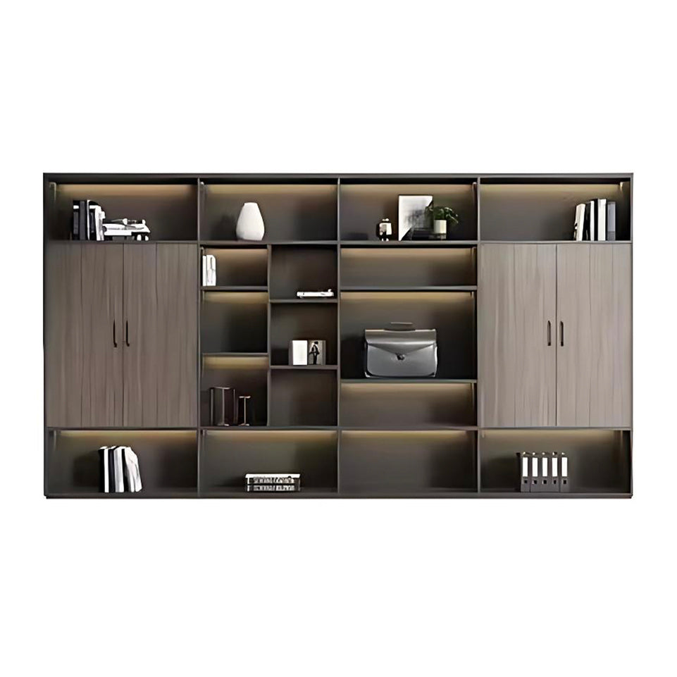 Boss Office Computer Executive Desk Double Layer Boss Desk With Dual Cabinet Design  LBZ-1031