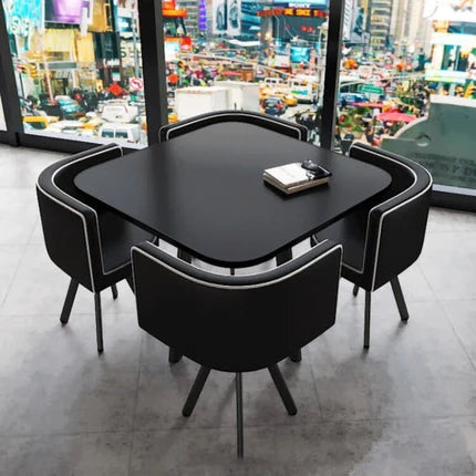 Modern Minimalist Style Conference Table and Chair Set JDZH-009 (In Stock)