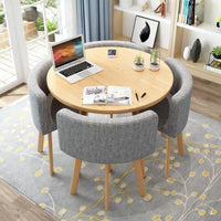 Modern Minimalist Style Negotiation Small Table JDZH-009