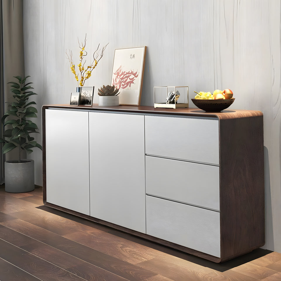 Modern Storage Cabinet with Dustproof Doors for Home or Office (In Stock)
