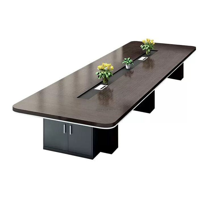 Office conference table long table simple modern large panel training table HYZ-1074