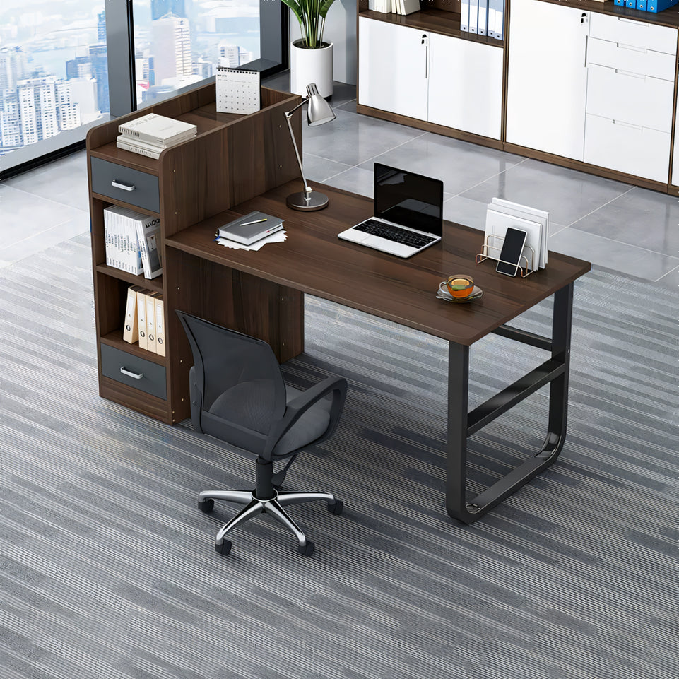 Simple Modern Office Desk and Chair Set for 2 to 4 People YGZ-1023