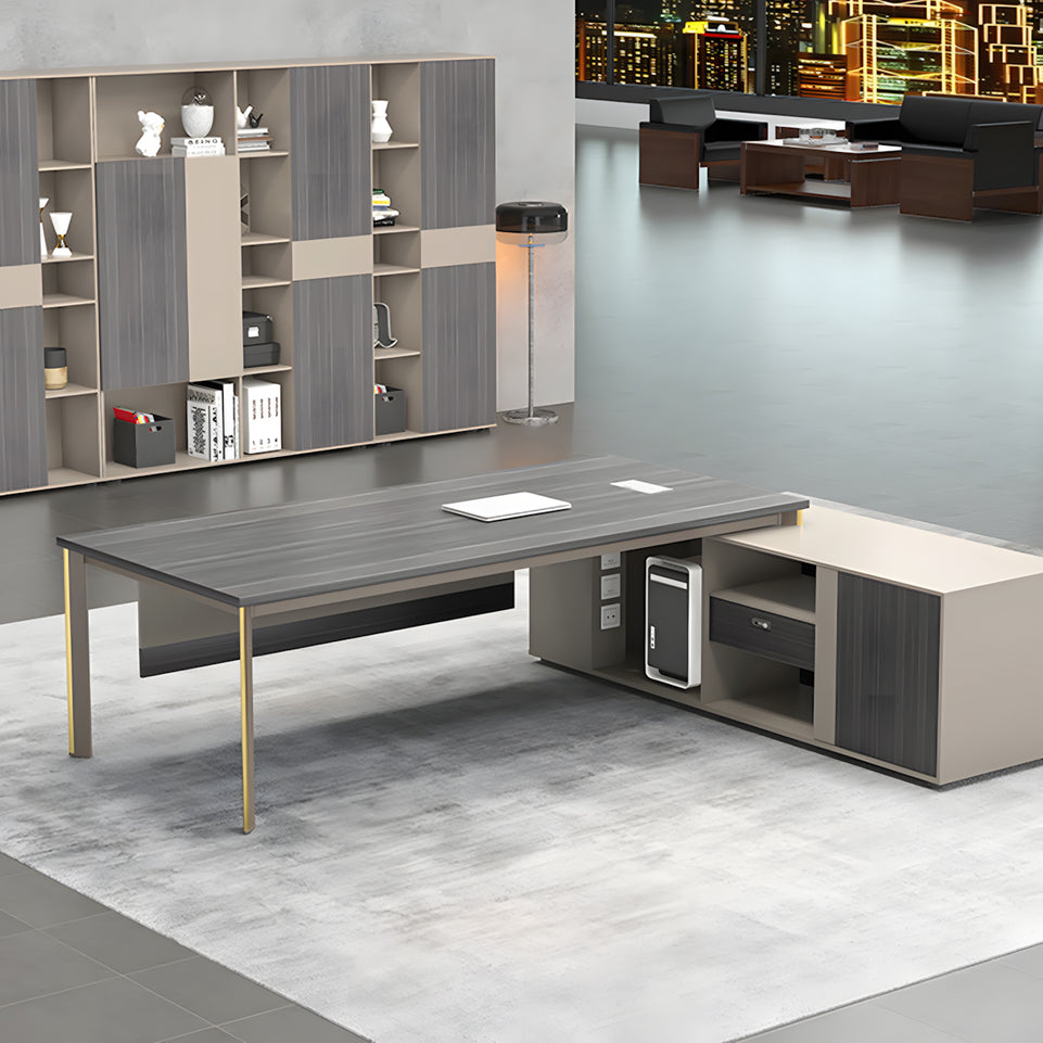 Efficiency Meets Style Single Desk with Spacious Desktop LBZ-1010