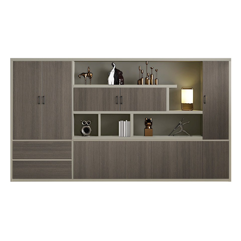 Refined Modern Executive Desk With Secure Storage And Cable Management LBZ-2175