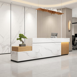 Modern Office Lobby Reception Desk with Drawers JDT-7174