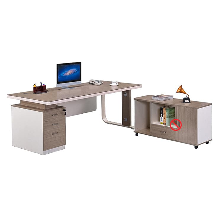 Simple modern organization unit leadership office desk and chair LBZ-10114