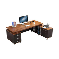 Minimalist and Modern Executive Desk For Single Occupancy LBZ-10145