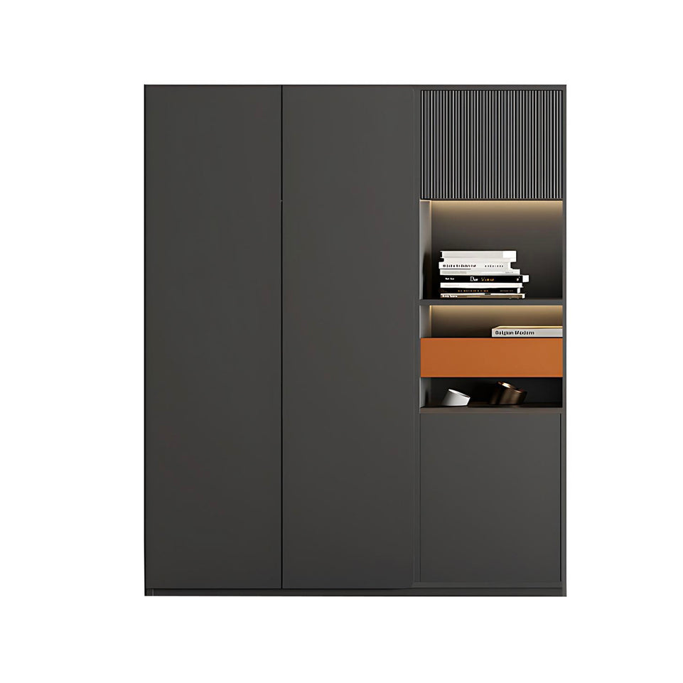 File Cabinet 79 in Tall with LED Lighting for Office