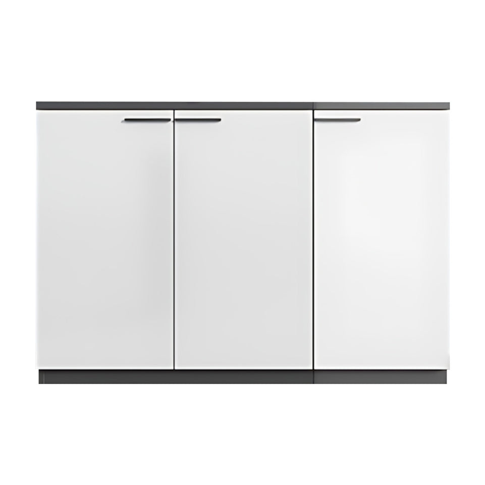 Office partition cabinet black and white storage cabinet WJG-1011