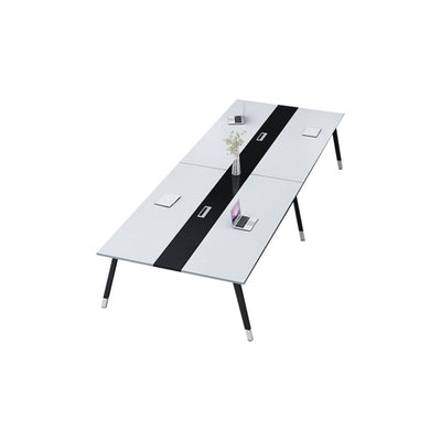 Modern Long Conference Table with Baked Coating and Melamine Decorative Board HYZ-10107