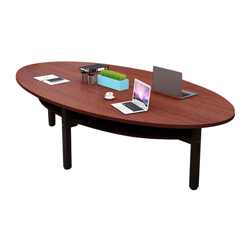 Simplified Oval Conference Table Round Meeting Desk  HYZ-10112