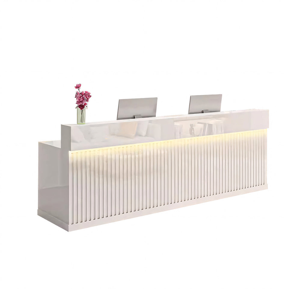 Modern Light Luxury Multifunctional Front Desk Reception Desk JDT-7282