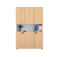 Sleek Durable Lockable Floor-Standing Office Filing Cabinet With Adjustable Shelves For Secure Document Storage WJG-2167