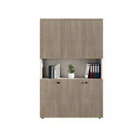 Sleek Durable Lockable Floor-Standing Office Filing Cabinet With Adjustable Shelves For Secure Document Storage WJG-2167