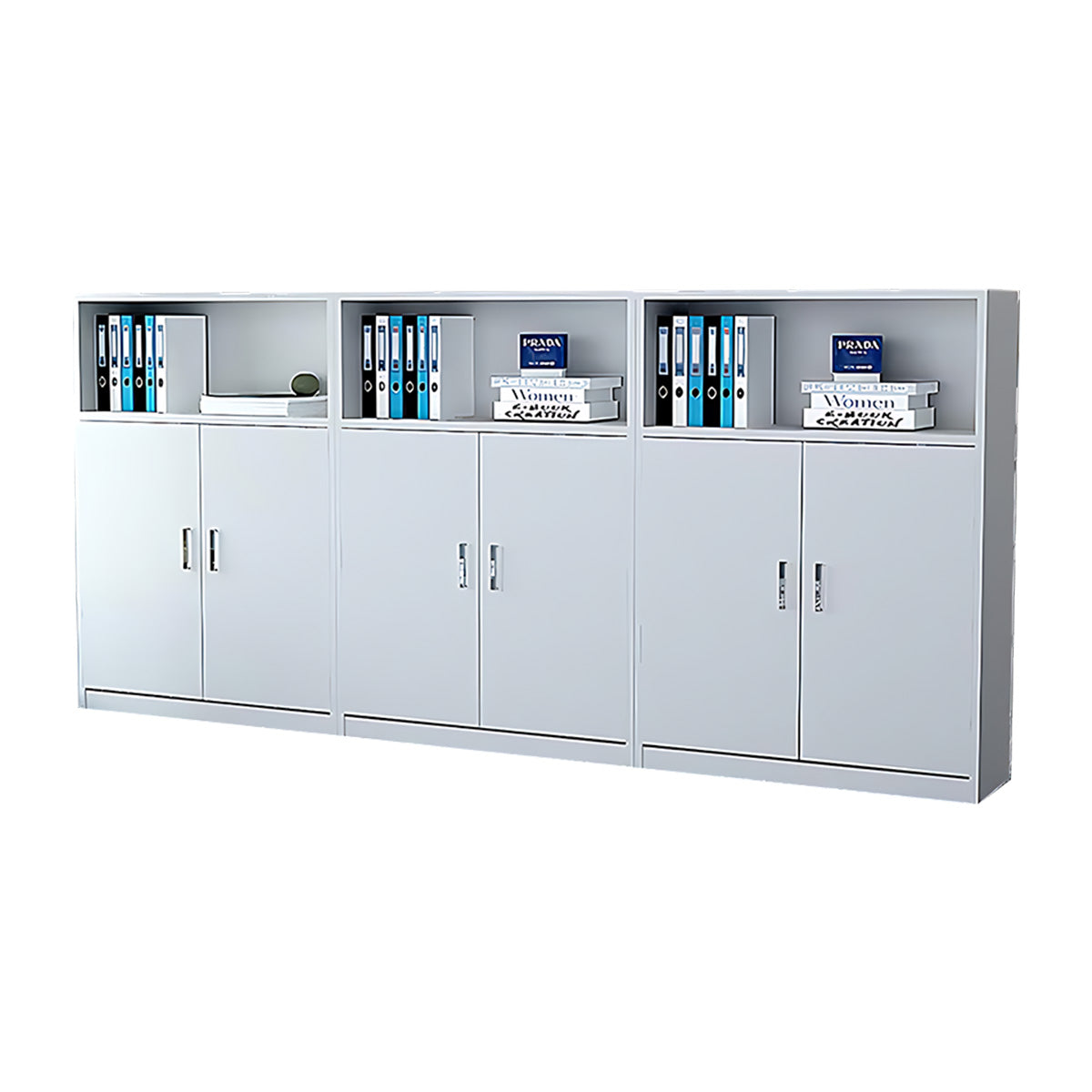 Office Cabinet Storage with Lock Small File Cabinet Low WJG-104