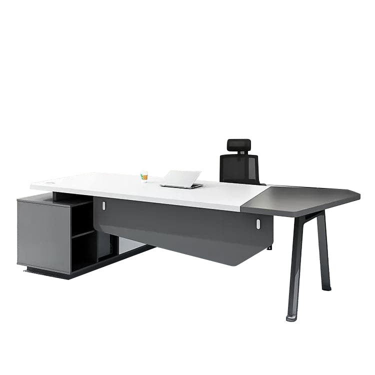 Simple modern light luxury boss office desk supervisor manager office furniture LBZ-10104
