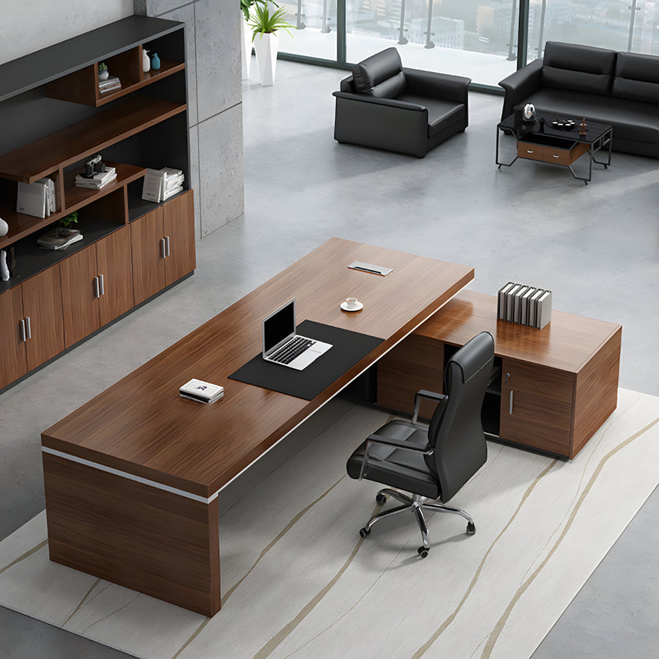 Boss Desk With Thick Tabletop president desk simple modern large desk office furniture LBZ-10130
