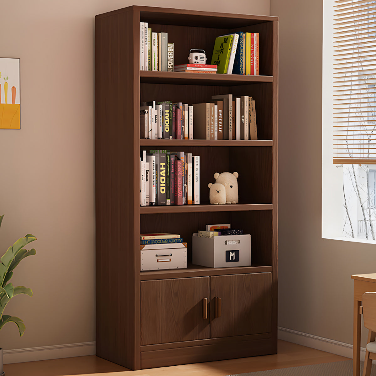 Minimalist Floor Storage Cabinet with Dust-Proof Doors for Living Room or Store Display CWG-2131