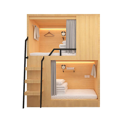 Multi-functional Solid Wood Bunk Bed for Bedroom BED-2005 (In Stock)