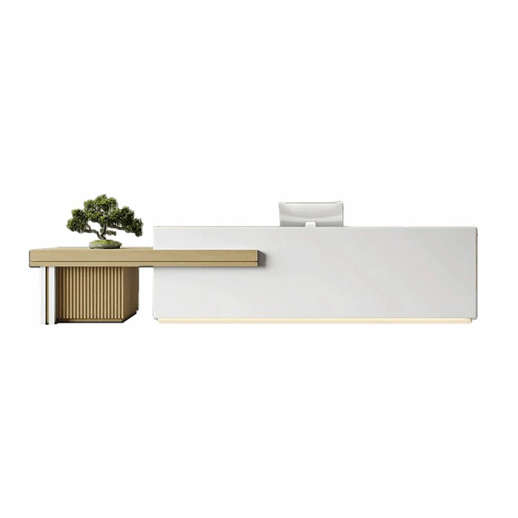 Customizable Luxury Durable Reception Desk with Large Storage In Stock ...