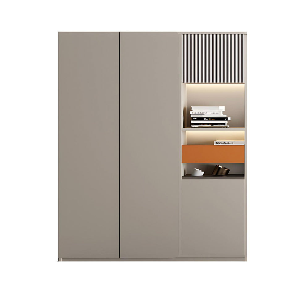 File Cabinet 79 in Tall with LED Lighting for Office