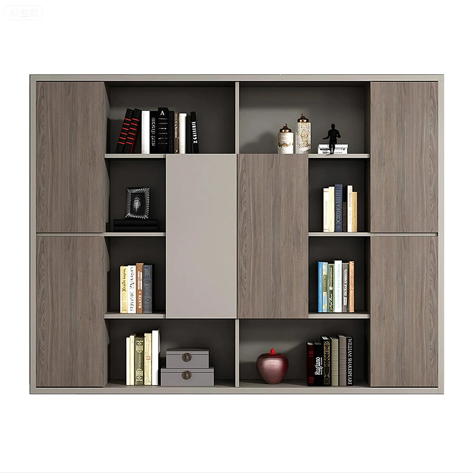 Creative And Unique President Executive Office Desk With Flip-Top Wire Box And Secure Storage Drawers LBZ-103