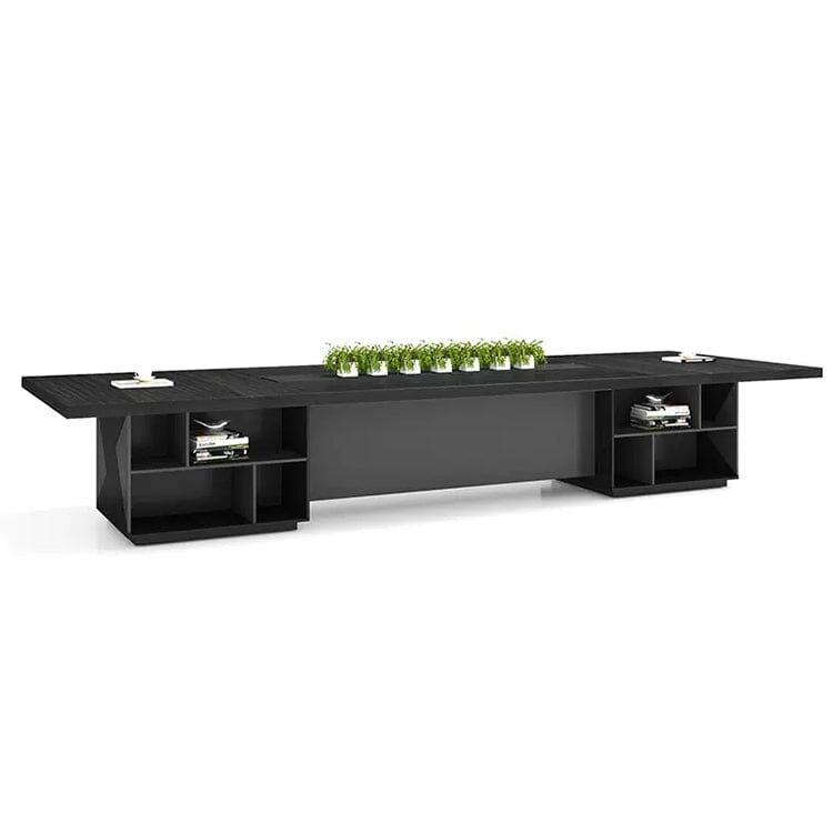 Simple modern conference negotiation large and medium-sized long table and chairs HYZ-1072