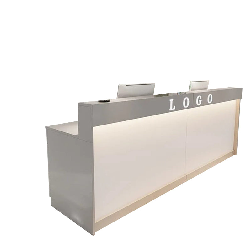 Multiple Color Options Corporate Front Desk Hotel Bar Counter Office Reception in Stock JDT-004-KC-E