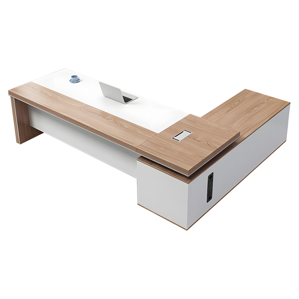 Executive desk modern supervisor desk manager Color-Blocked Office Desk and chairs LBZ-1093