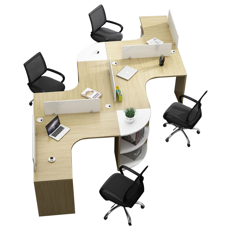 Desk, Employee Office Desk, Multi-functional Desk, Workstation, Office Desk, Customizable, Desk and Chair Set BGZ-007