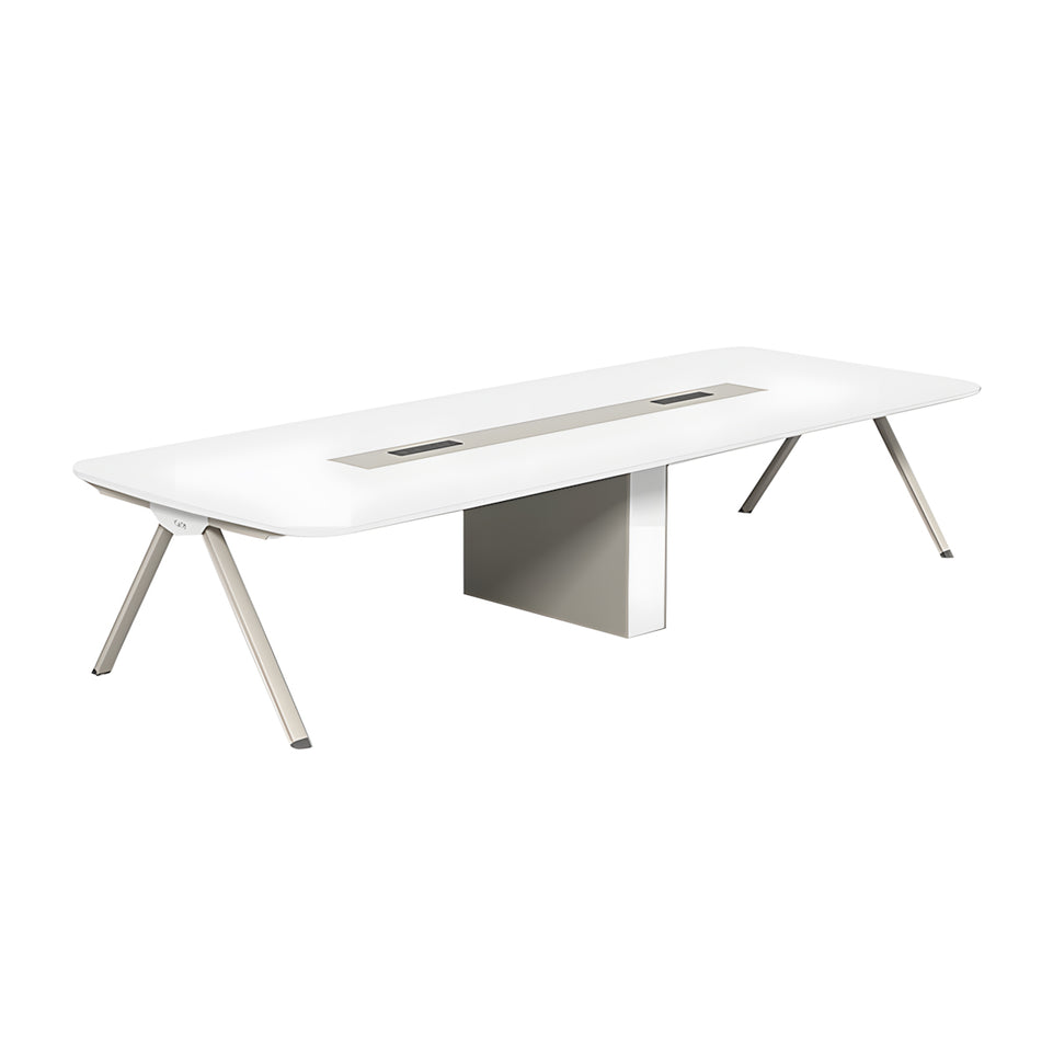 Small conference table long table modern Simple Office Meeting Tableand chairs HYZ-1092