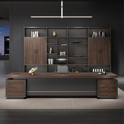Boss Office Furniture Executive Computer Desk Storage Cabinet Enhanced Crafts Design LBZ-1027