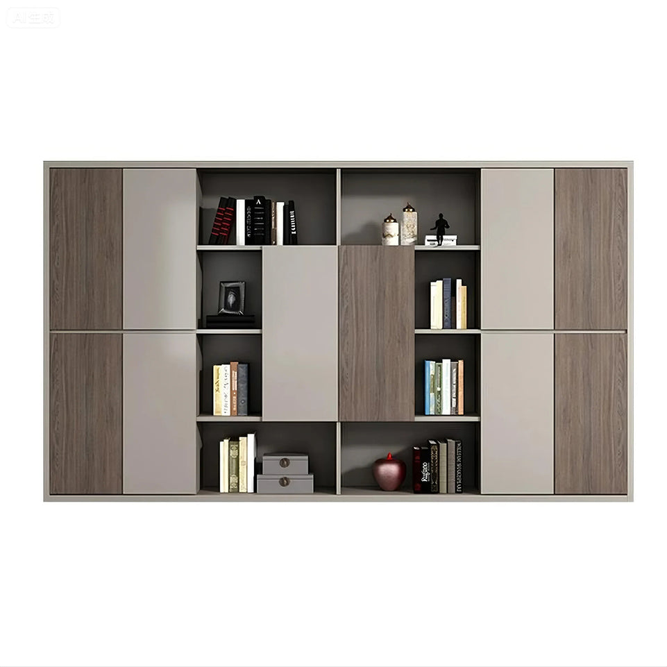 Creative And Unique President Executive Office Desk With Flip-Top Wire Box And Secure Storage Drawers LBZ-103
