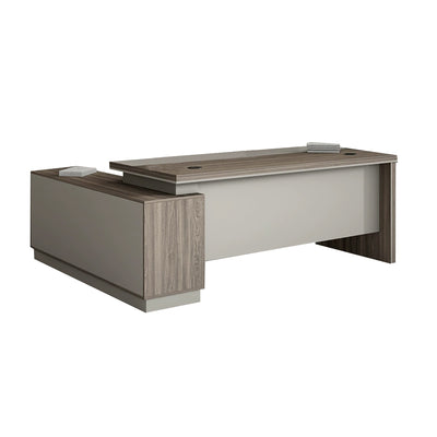 Boss Desk With Skirt Panel simple modern office furniture single table LBZ-10120