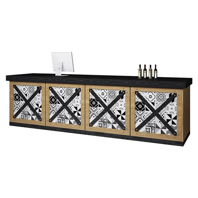 Retro Industrial Style Bar Bar Company Front Desk Reception Desk JDT-10145