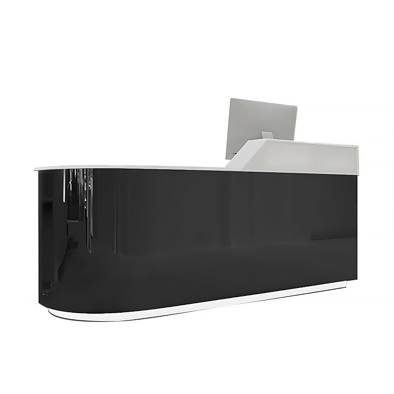 Modern Stainless Steel Bar Counter for Fashion Boutiques and Salons JDT-063