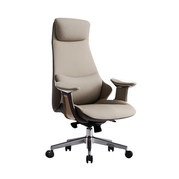 Ergonomic Office Chair with Lumbar Support & Reclining for Executive Office