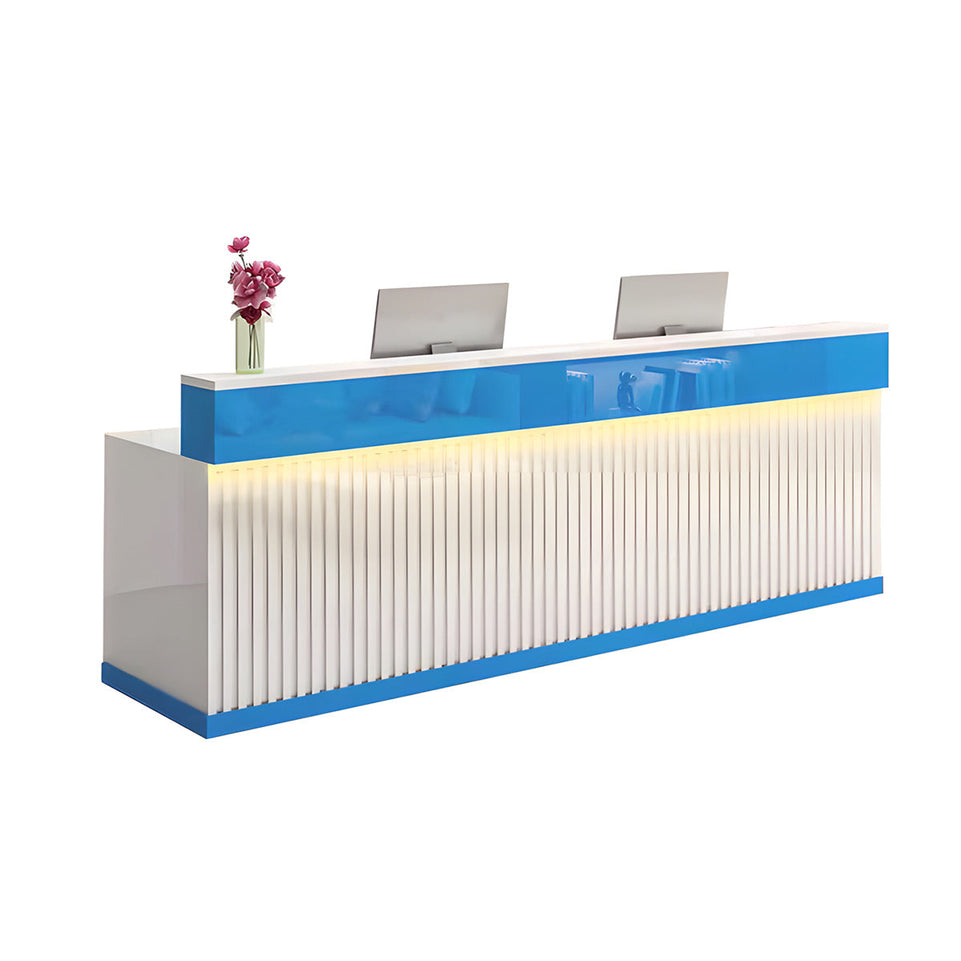 Modern Light Luxury Multifunctional Front Desk Reception Desk JDT-7282