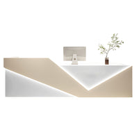 High-End Salon Reception Desk with Ample Storage Space JDT-2060