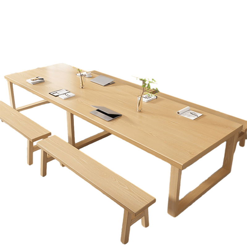 Large Solid Wood Meeting Table long large board reception negotiation table HYZ-1070