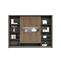 Stylish and Modern Executive Desk With Cabinets And Chairs LBZ-10169