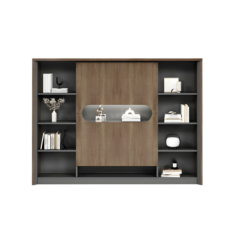 Stylish and Modern Executive Desk With Cabinets And Chairs LBZ-10169