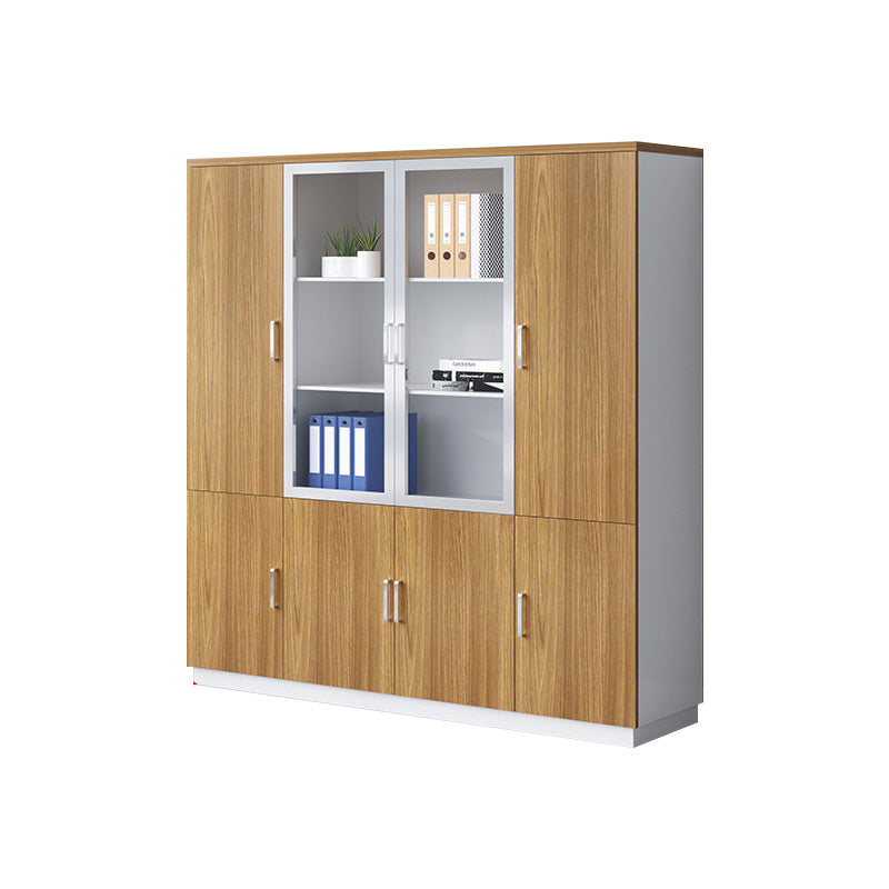 Stylish Office Storage Cabinet Wooden Double-Door Filing Cabinet WJG-1016