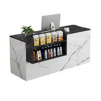 Compact and Modern Simple Counter Cashier Front Desk Reception Desk JDT-799