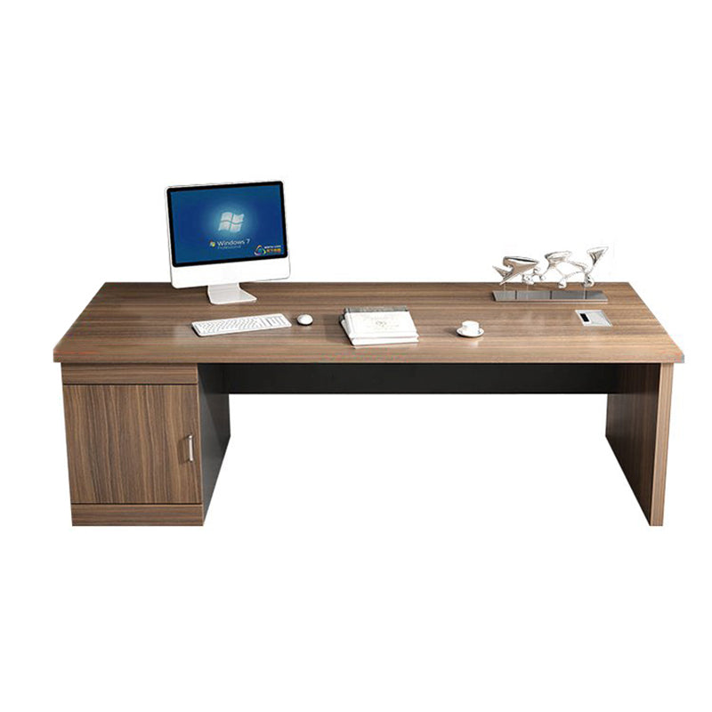Contemporary Executive Managerial Desk and Chair Set Minimalist Office Furniture Ensemble LBZ-10150