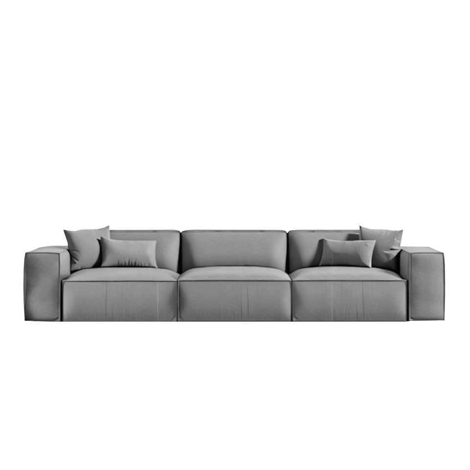 Italian Minimalist Lint Block Sofa Chaise Lounge BSF-2006